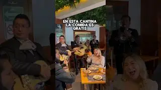 Aquí la comida es gratis mientras consumas $300 pesos en alimentos  #comida #cantina #dondeircdmx