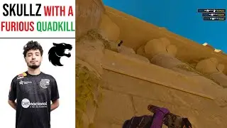 CS2 FURIA skullz 4 Kills vs Falcons Anubis ESL S20
