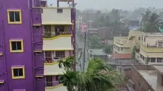 Rainy afternoon ambience somewhere in Kolkata