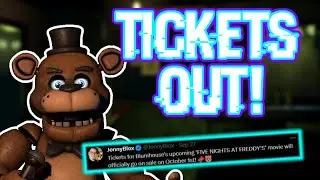 FNAF NEWS | FNaF Movie Tickets Out! + More!