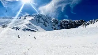 Snowboarding in 50 Degree Weather