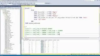 SQL Server 2022 - Sentencia CASE