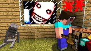 Minecraft: НУБ ПРОТИВ ДЖЕФФ УБИЙЦА 💉 – ТРОЛЛИНГ НЕВИДИМКОЙ И 100% ЗАЩИТА ОТ НУБОВ! MINECRAFT НУБ