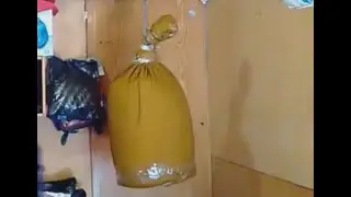 Как сделать боксерскую грушу своими руками на даче