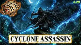 [3.28] PoE CYCLONE ASSASSIN | Uber Incarnation of Fear | Shadow build | Path of exile