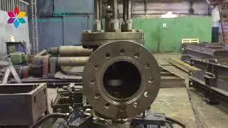 Испытание гасителя ударов ГУП-200