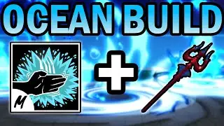 This OCEAN BUILD is EASY but DEADLY... | Dragon Trident + Sharkman Karate | Combo + PVP | Blox Fruit