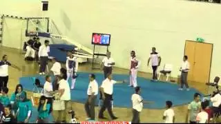 63kg Final Mustafa Karakuzulu vs Mucahit Altun (Turkish Junior TKD Championships 2015)