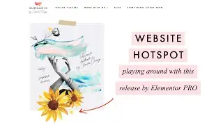 Testing the hotspot feature from Elementor PRO new release! It's so fun!!!