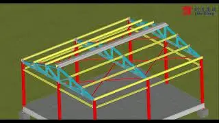 Prefab house with footing foundation installation video