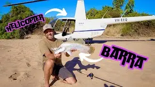 BARRA from a HELICOPTER!