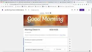 HR: Editing the Daily Google Form Form