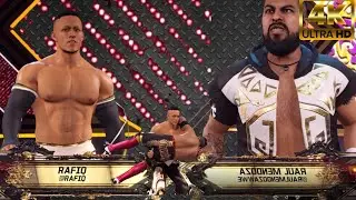 Rafiq vs Raul mandoza WWE 2K22