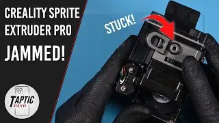 All jammed up! - Creality Sprite Extruder Pro Teardown