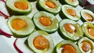 Zucchini, Carrot, and Radish Salad | Summer Vegetable Salad | Best Salad Ingredients for Weight Loss
