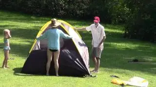 TENT BUILDING