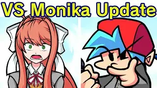 Friday Night Funkin' VS Monika + Doki Doki Takeover FULL WEEK (Doki Doki Literature Club FNF Mod)