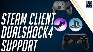 How to set up your PS4 Controller on Steam 2017 | Dualschock4 on Steam! | DS4 to PC tutorial