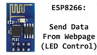 Send Data From Webpage to ESP8266 (Toggle Arduino Pins From Webpage)