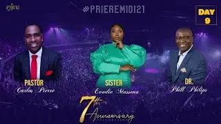 Day 9 | Croisade 7ème Anniversaire Priere Midi 2023 | Pasteur Carlos