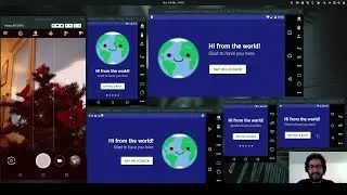 My first Hello World project in Android
