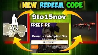 FREE FIRE REDEEM CODE TODAY 10  NOVEMBER REDEEM CODE FREE FIRE | FF REDEEM CODE TODAY 10 NOVEMBER