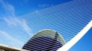 Futuristic Architecture in Valencia of Spain