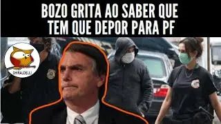 BOZO GRITA AO SABER QUE TEM QUE DEPOR PARA A PF. 29 de maio de 2020