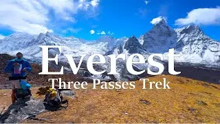 Everest Three Passes Trek:  Crossing Kongma La Pass (18,000 ft)