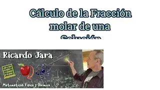 Calculating the Mole Fraction of a Solution