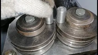 How to Make Simple Fence Finials. DIY Cold Forging Machine.