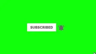 Subscribe Click Button Green Screen Animation