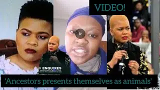 Sis Thembi s theory of ancestors as animals questioned, a prophet Xposes this about Thembi, VIDEO!