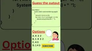 Java coding Questions | Evaluate Java Program | Java coding interview question