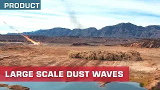 Large Scale Dust Waves VFX Stock Footage is Now Available | ActionVFX