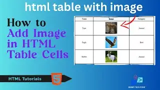html table image and text align | html tutorial for beginners 