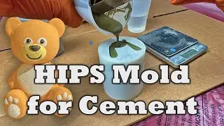 HIPS Filament and Acetone to Mold Cement