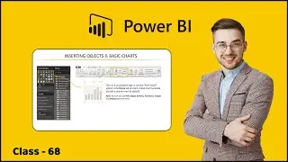 6.2 Adding Simple Objects | Visualizing Data with Power Bi Reports | Learn Power BI 2022