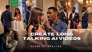 How to create Cinematic Ai Video FREE / Make a 3D Ai Animation video that talks / Cartoon (Lipsynch)
