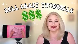 HOW I MAKE PASSIVE INCOME SELLING CRAFT VIDEOS (My Recording Setup + Where And How To Sell)
