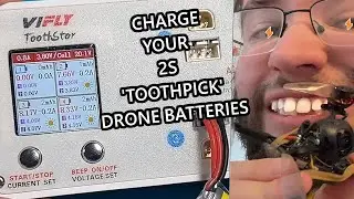VIFLY ToothStor 2S Lipo / LiHV Battery Charger // Making a 1S Charge Harness