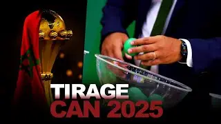 🔴TIRAGE CAN 2025 / SENEGAL - CONGO / MAROC - COMORES / COTE D'IVOIRE - CAMEROUN / ALGERIE - BURKINA