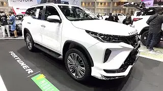 New Toyota Fortuner 2023 iconic SUV - Courageous and decisive appearance
