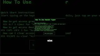 Kendinizi Nasıl HACKER Gibi Gösterebilirsiniz? 😈