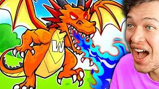 ¡Me Convertí En Un DRAGON! 🔥🐲 ROBLOX (NIVEL MÁXIMO ALCANZADO)