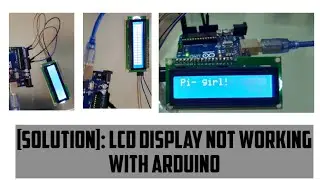 [solution] LCD display not working with arduino