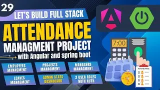 Create & Test Get Managers API | Attendance Management Project | Spring Boot & Angular | #29