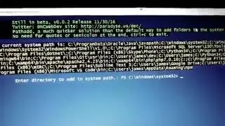 PowerShell Script to add a folder to system path quickly