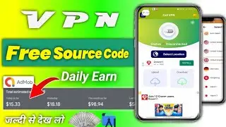 Earn ₹45000Monthly ||  free vpn source code android studio