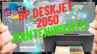 HP DesKjet 2050. Desarmado. Desmontado. Mantenimiento. BIEN EXPLICADO